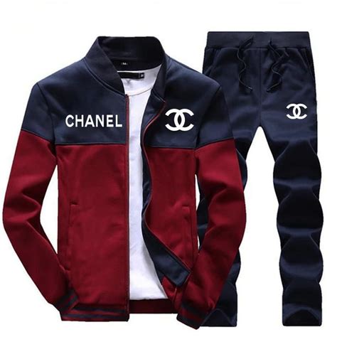 chanel sweatsuit mens|Chanel silk pajamas.